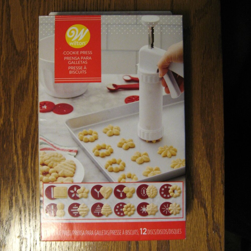 Wilton Cookie Press Set made in 2020